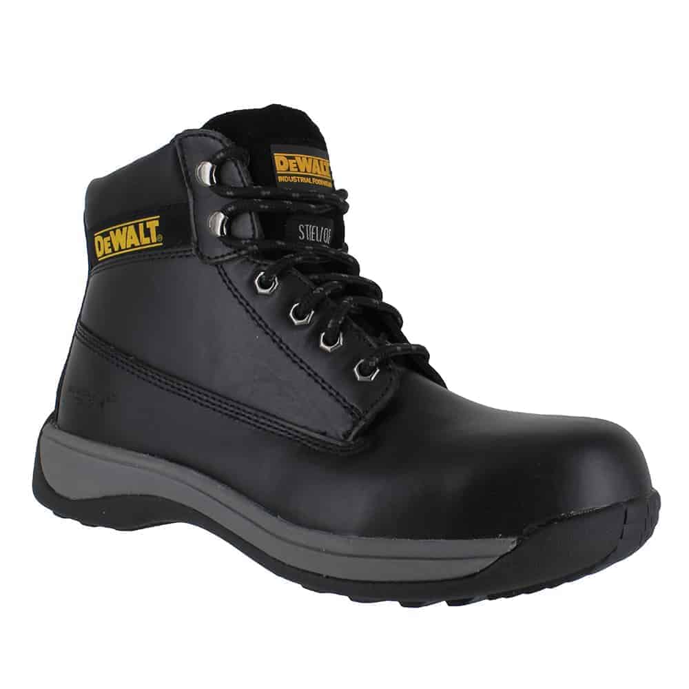 Leather hot sale safety boots