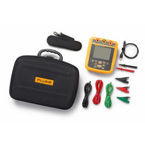 Fluke Insulation Resistance Tester and Megohmmeter, 250-2500V, 500 GΩ ...