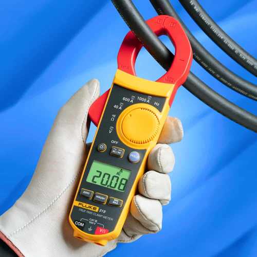 Fluke True RMS AC/DC Clamp Meter, 1000A, 37mm Jaw, CAT III 600V 319 ...