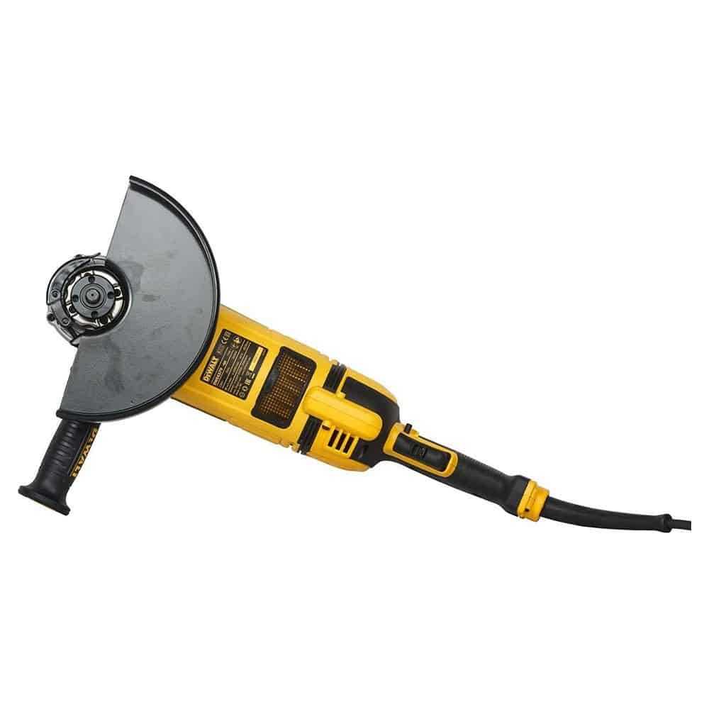 Dewalt 110V 9 In. Angle Grinder 230mm Paddle Switch 2600W E